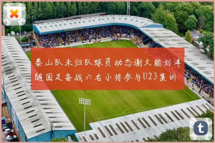 泰山队未归队球员动态谢文能刘洋随国足备战六名小将参与U23集训