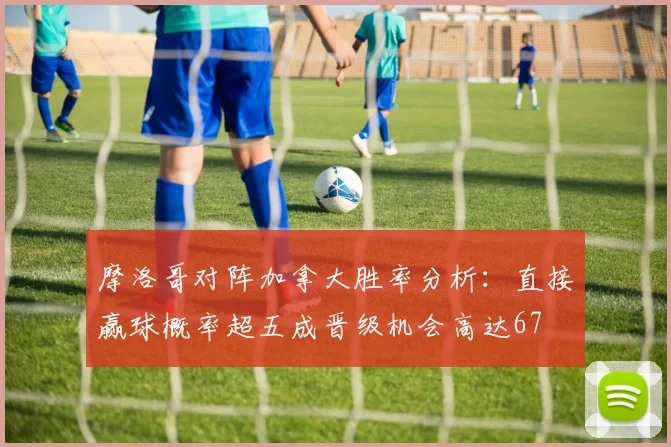 摩洛哥对阵加拿大胜率分析：直接赢球概率超五成晋级机会高达67